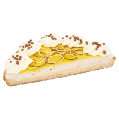 Huismerk Gebak en Banket Bananen Vlaai Half