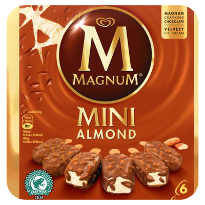 Magnum Mini Almond 6 Stuks