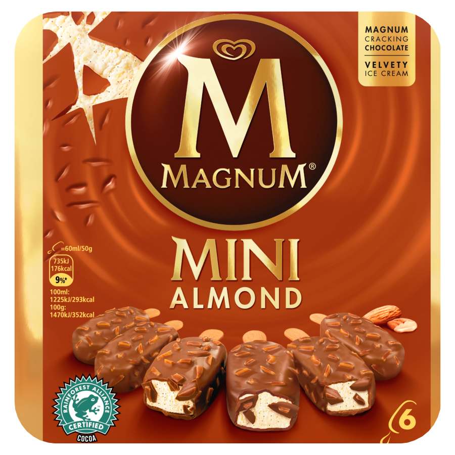 Magnum Magnum mini almond 6 stuks