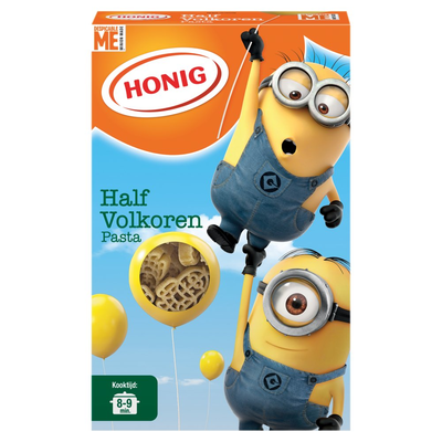 Honig Half Volkoren Pasta 350 g