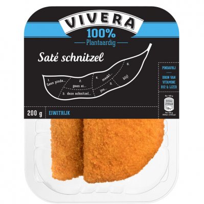 Vivera Saté schnitzel