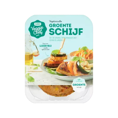Huismerk Veggie Chef Vegetarische Groente Schijf