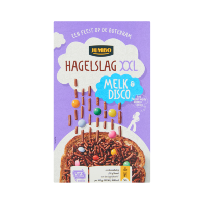 Huismerk Hagelslag XXL Melk & Disco