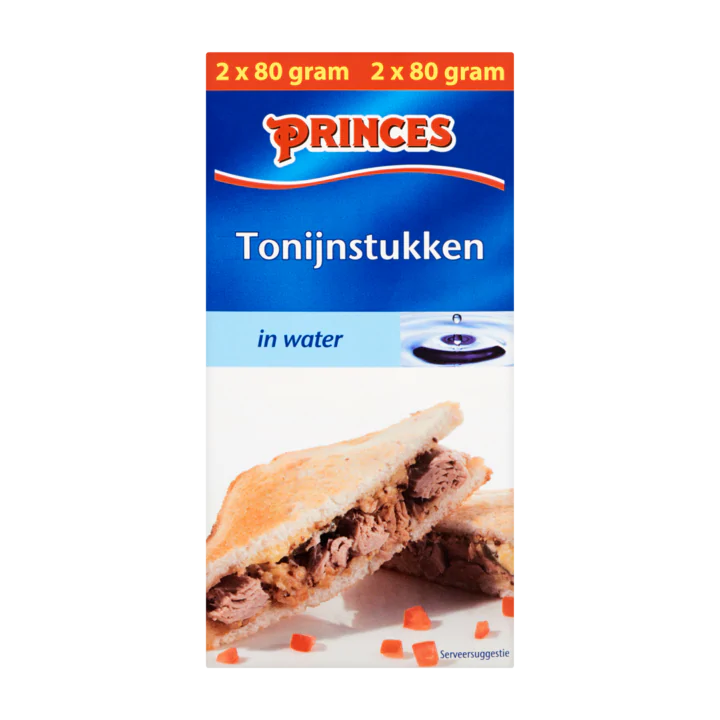 Princes Tonijnstukken in Water