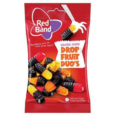 Red Band Snoep Dropfruit Duo's