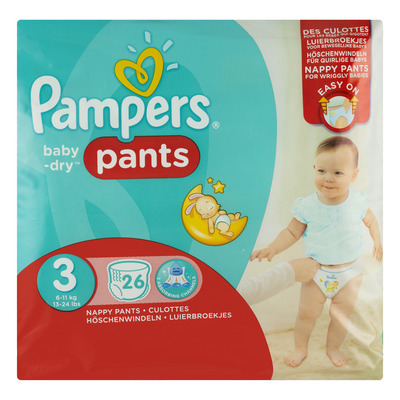 Pampers Baby-dry pants maat 3
