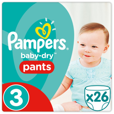 Pampers Baby-dry pants maat 3