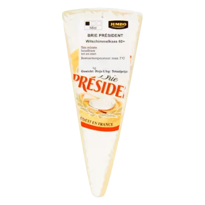 Huismerk Brie Président Witschimmelkaas 60+