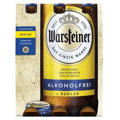 Warsteiner Radler alkoholfrei
