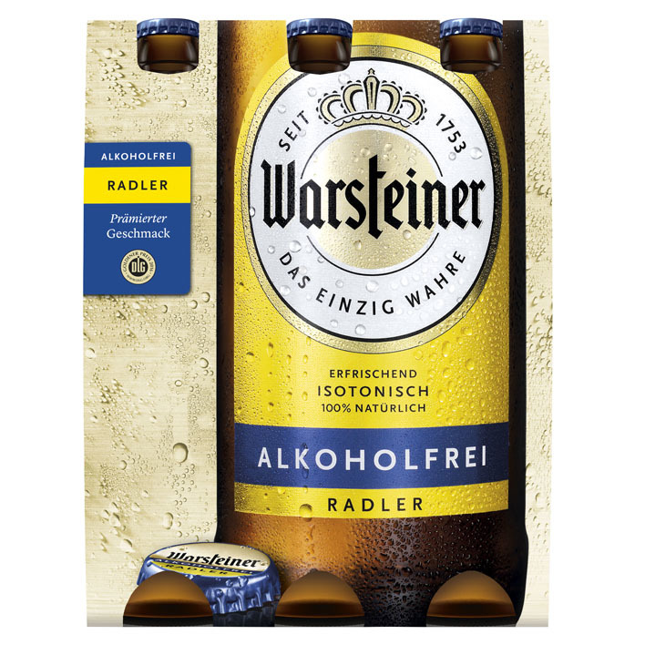 Warsteiner Radler alkoholfrei
