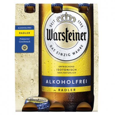 Warsteiner Radler alkoholfrei