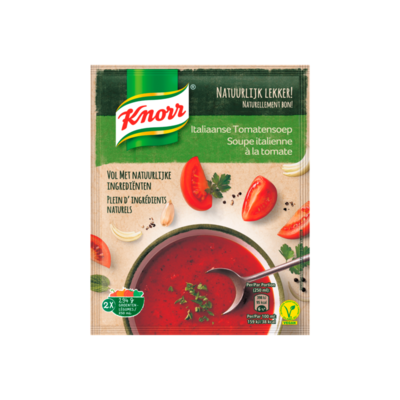 Knorr Natuurlijk Lekker Soep Italiaanse Tomatensoep