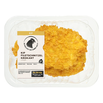 Huismerk Krokante kipfiletschnitzel