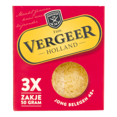 Vergeer Jong belegen 48+ rasp portieverpakking