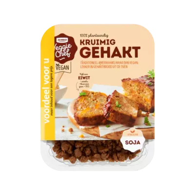 Huismerk Veggie Chef Kruimig Gehakt Voordeel