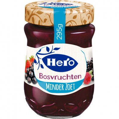 Hero Minder zoet bosvruchten jam