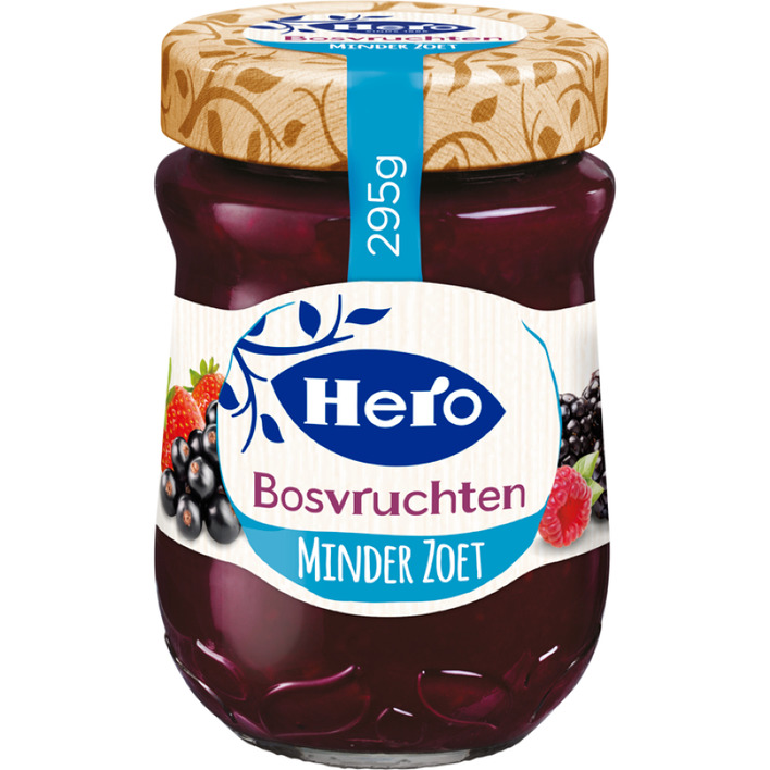 Hero Minder zoet bosvruchten jam