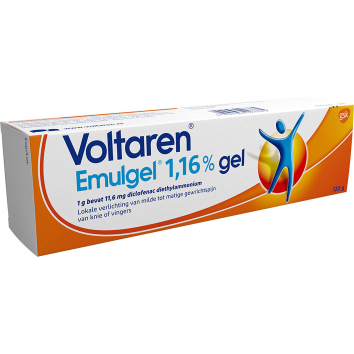 Voltaren Emulgel 1,16% gel verlichting