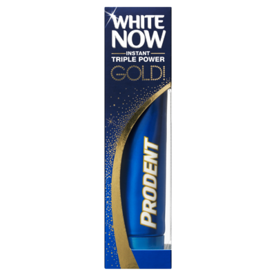Prodent White Now Instant Triple Power Gold Tandpasta 75 ml