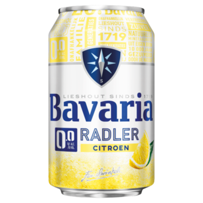 Bavaria 0.0% Alcoholvrij Radler Citroen