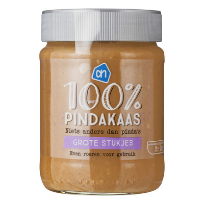 Huismerk 100% Pindakaas extra grof