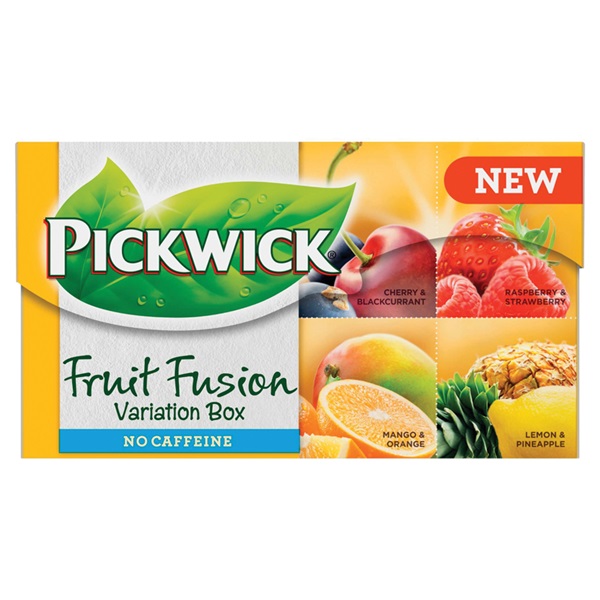 Pickwick fruit fusion thee variaties
