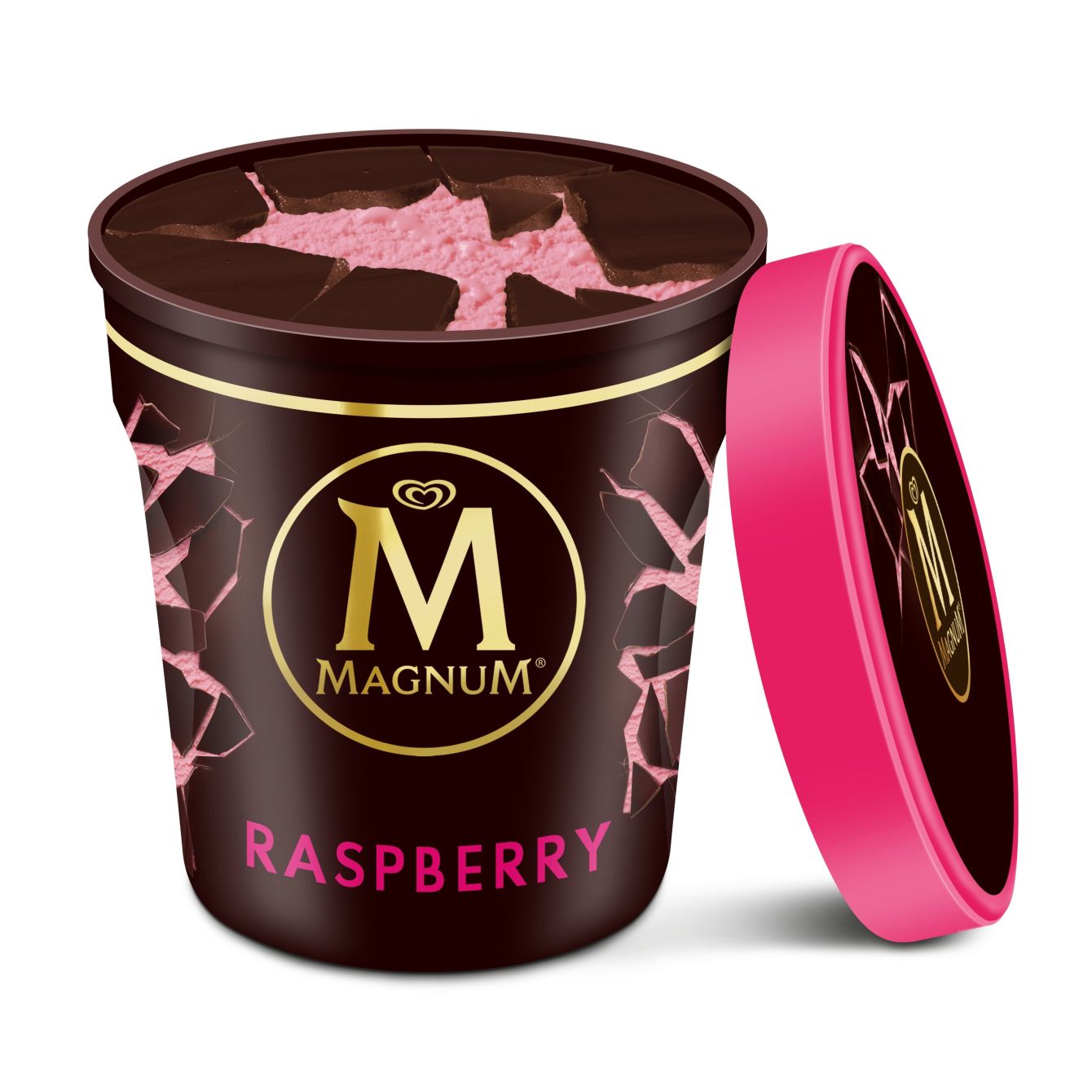 Magnum Pint Dark Chocolate Raspberry Ijs
