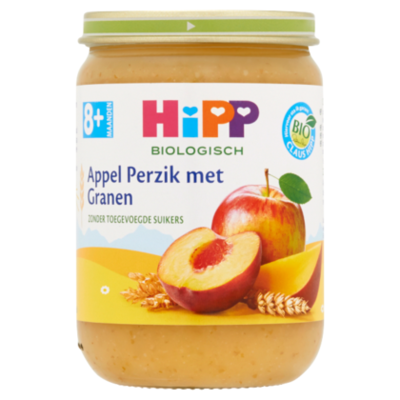 HiPP 8+ Appel perzik granen biologisch