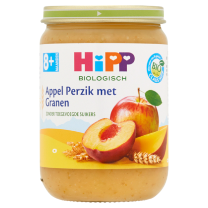 HiPP 8+ Appel perzik granen biologisch
