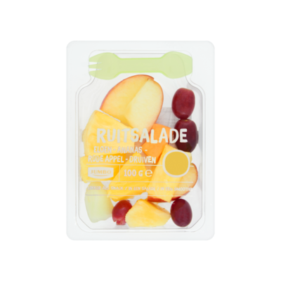 Huismerk Vers fruit meloen-appel-druif