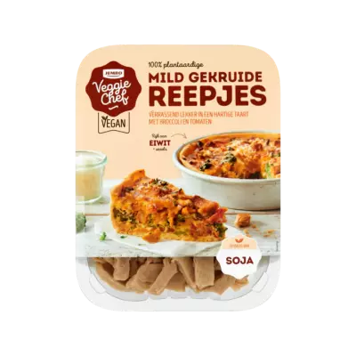 Huismerk Veggie Chef Mild Gekruide Reepjes