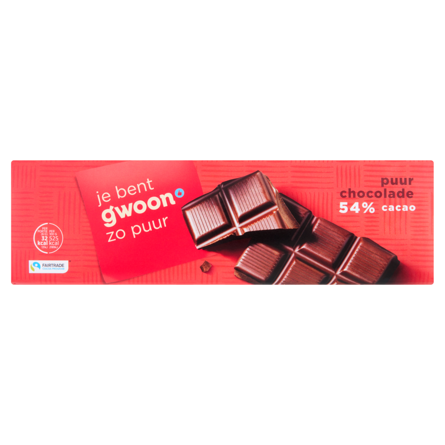 Huismerk Chocoladereep puur