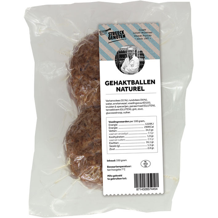 Streeckgenoten Gehaktballen naturel