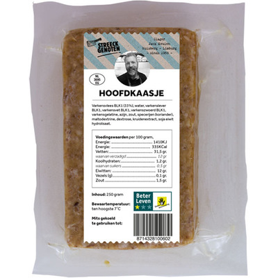 Streeckgenoten Limb hoofdkaasje