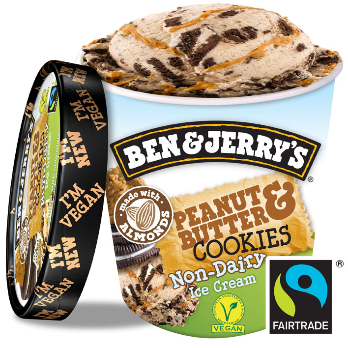 Ben & Jerry's Peanutbutter cookie non-dairy