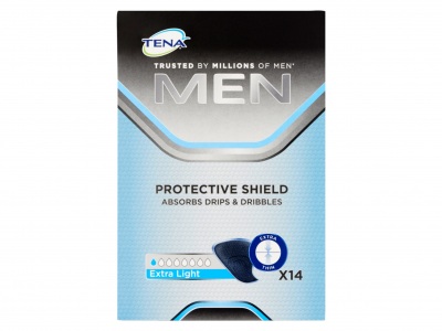 Tena Men protective shield