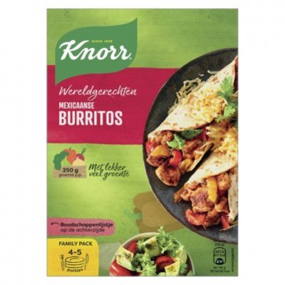 Knorr Wereldgerechten mexicaanse burritos xxl