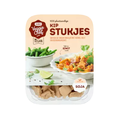 Huismerk Veggie Chef Kip Stukjes