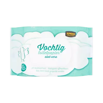 Huismerk Vochtig Toiletpapier Aloë Vera