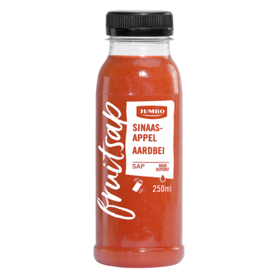 Huismerk Fruitsap Sinaasappelsap Aardbei