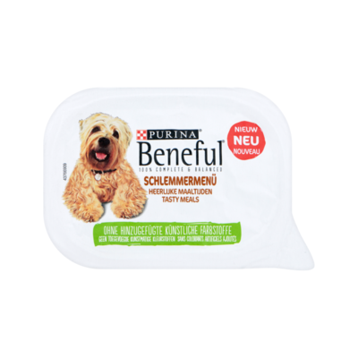Beneful Heerlijke Maaltijden met Smakelijk Rund, Aardappelen en Erwten