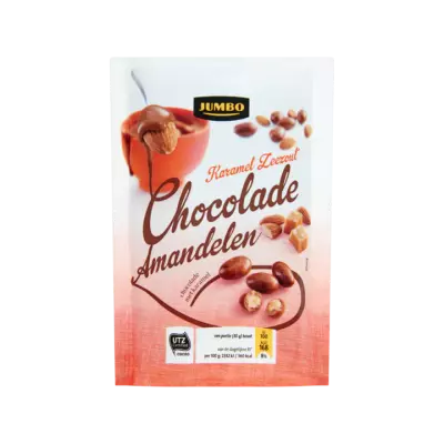 Huismerk Chocolade Amandelen Karamel Zeezout