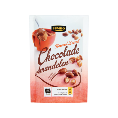 Huismerk Chocolade Amandelen Karamel Zeezout