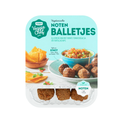 Huismerk Veggie Chef Vegetarische Noten Balletjes