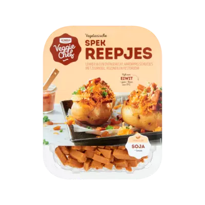 Huismerk Veggie Chef Vegetarische Spek Reepjes