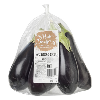 Huismerk Buitenbeentjes aubergine