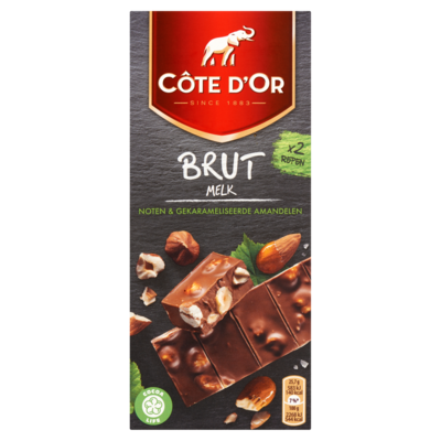 Cote d'Or Brut melk noten en amandelen