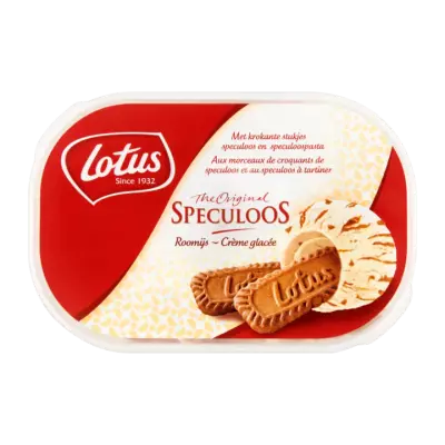 Lotus Speculoos Roomijs
