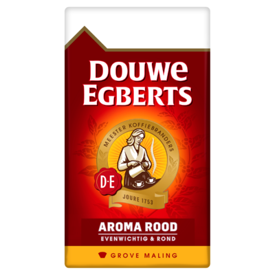 Douwe Egberts Aroma Rood Grove Maling Filterkoffie 500 g