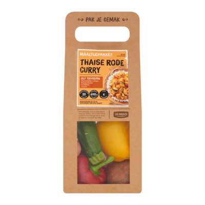 Huismerk Maaltijdpakket Thaise Rode Curry